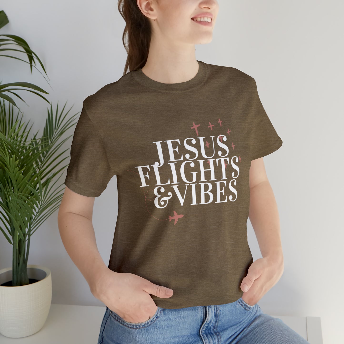 Jesus Flights & Vibes Tee (Style1)