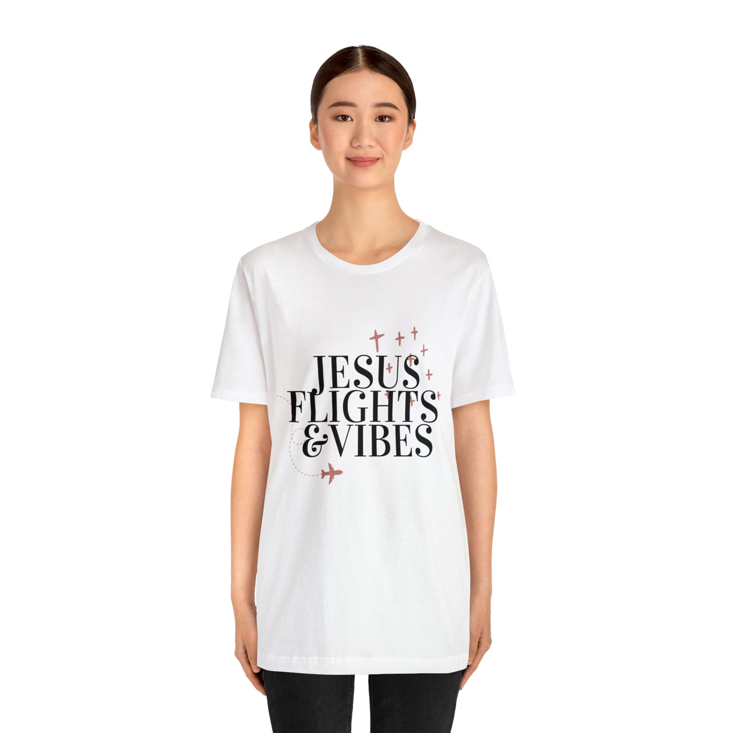 Jesus Flights & Vibes Tee (Style 2)