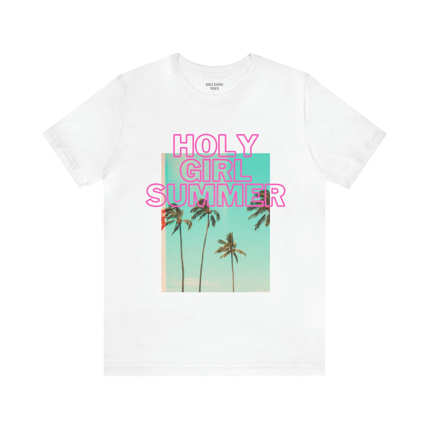 Holy Girl Summer Tee (Palm Trees)