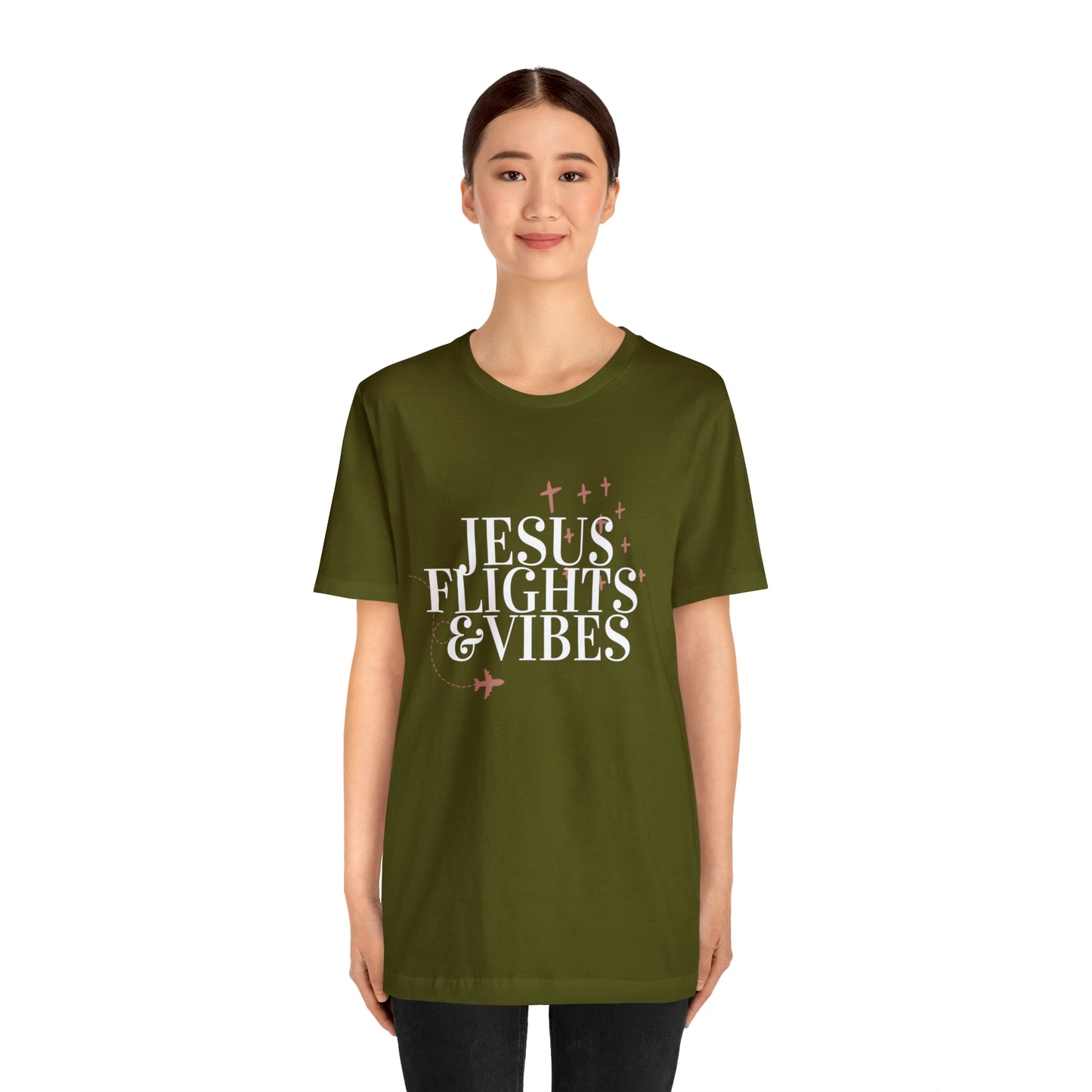 Jesus Flights & Vibes Tee (Style1)