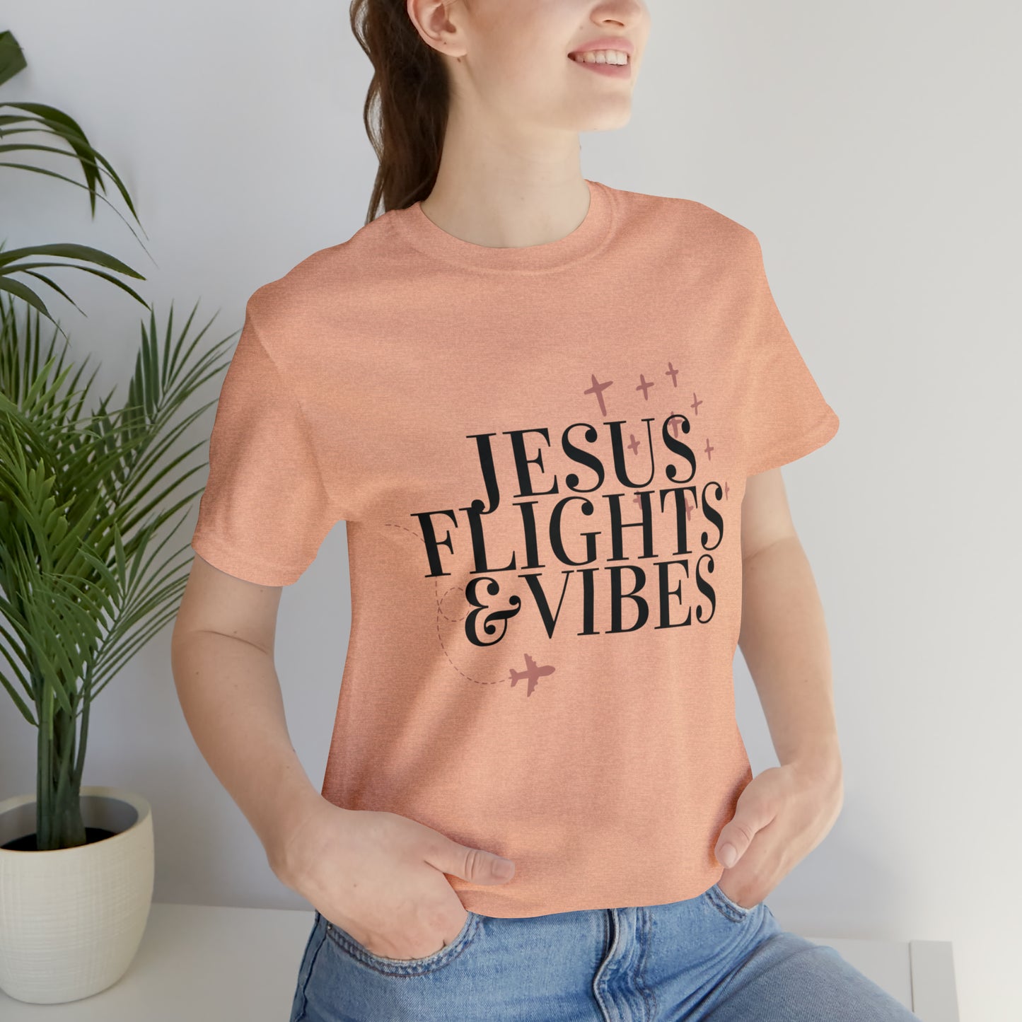 Jesus Flights & Vibes Tee (Style 2)