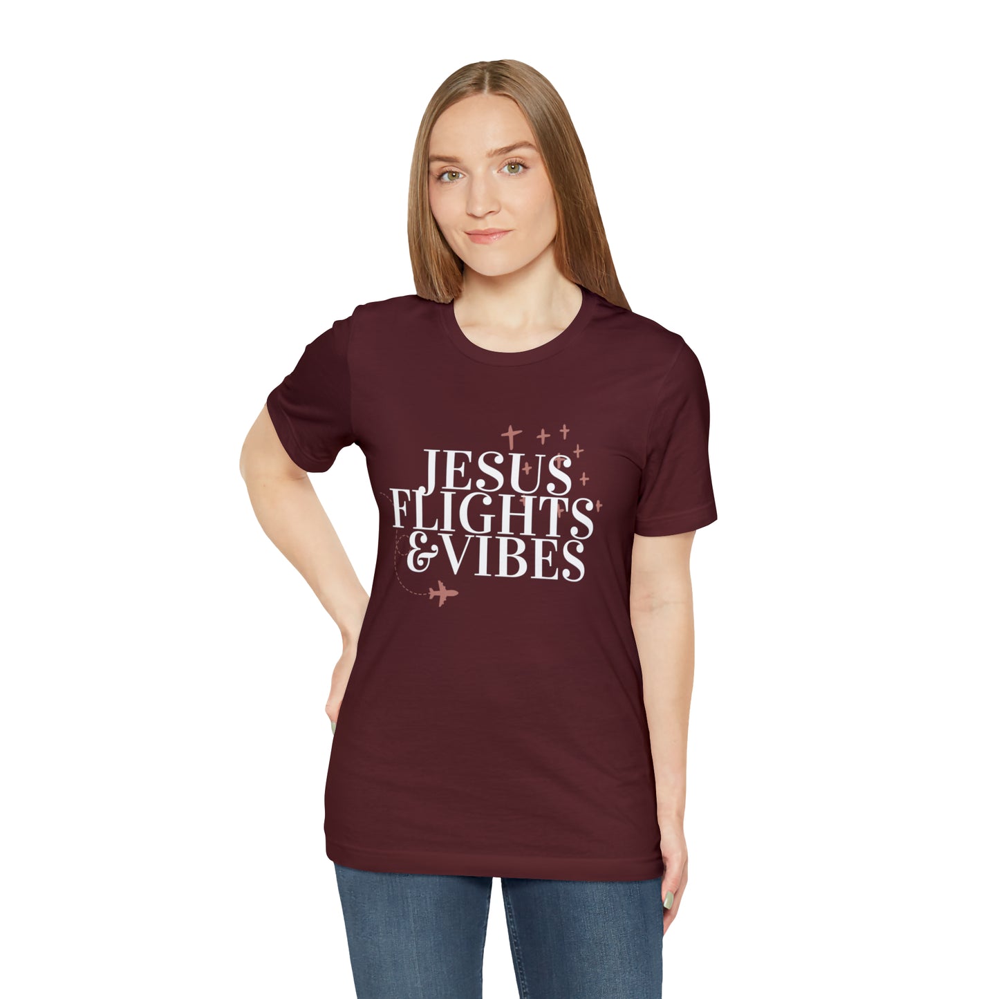 Jesus Flights & Vibes Tee (Style1)