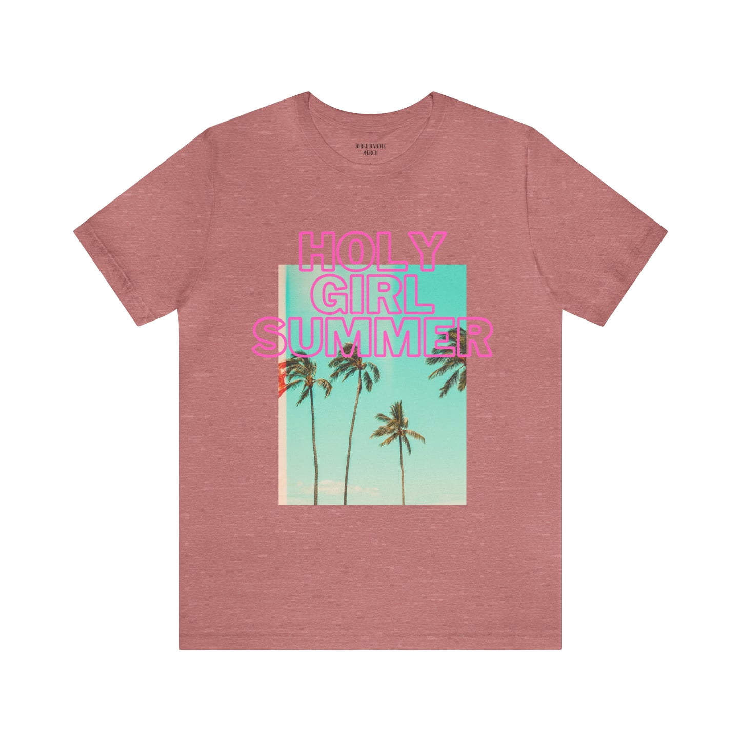 Holy Girl Summer Tee (Palm Trees)