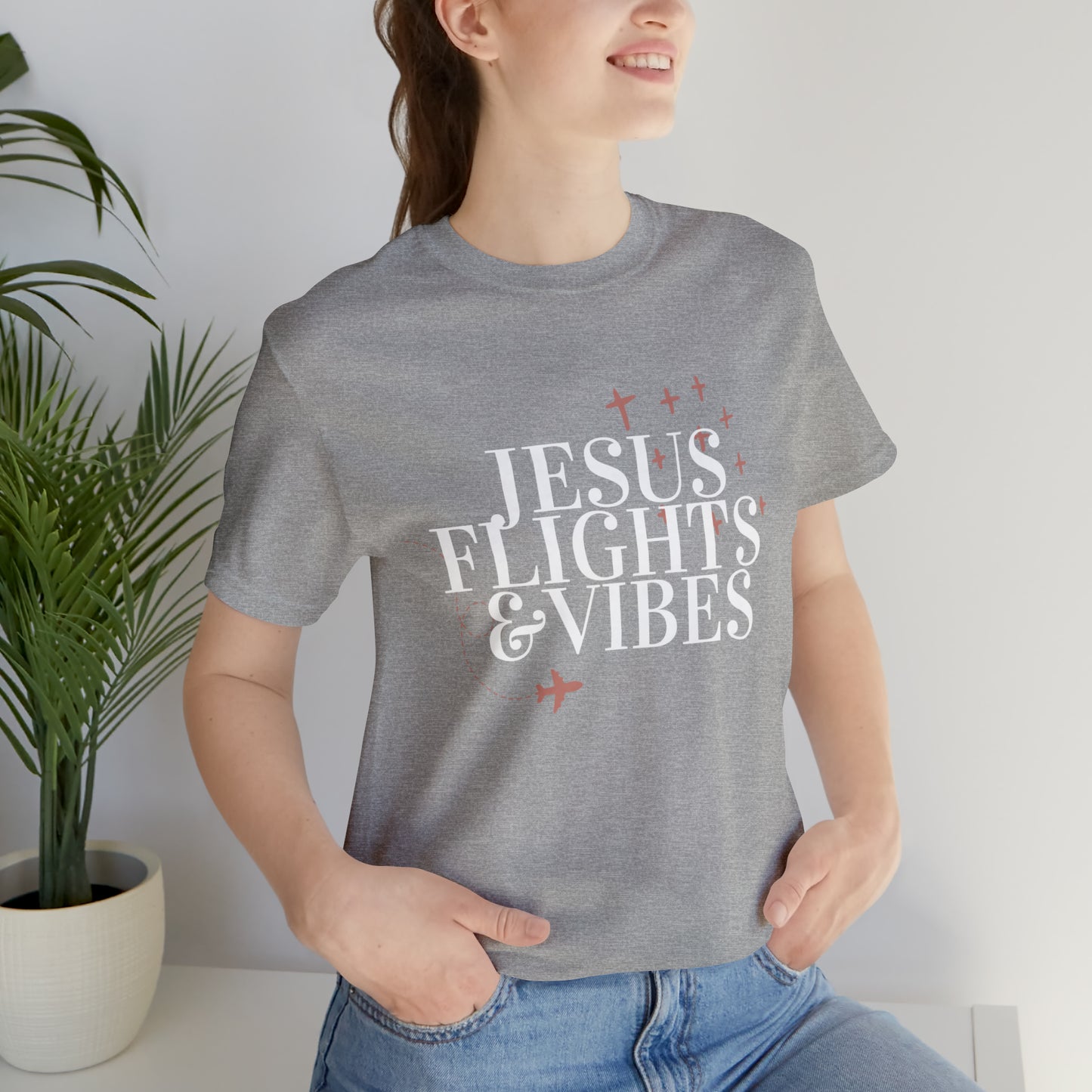 Jesus Flights & Vibes Tee (Style1)