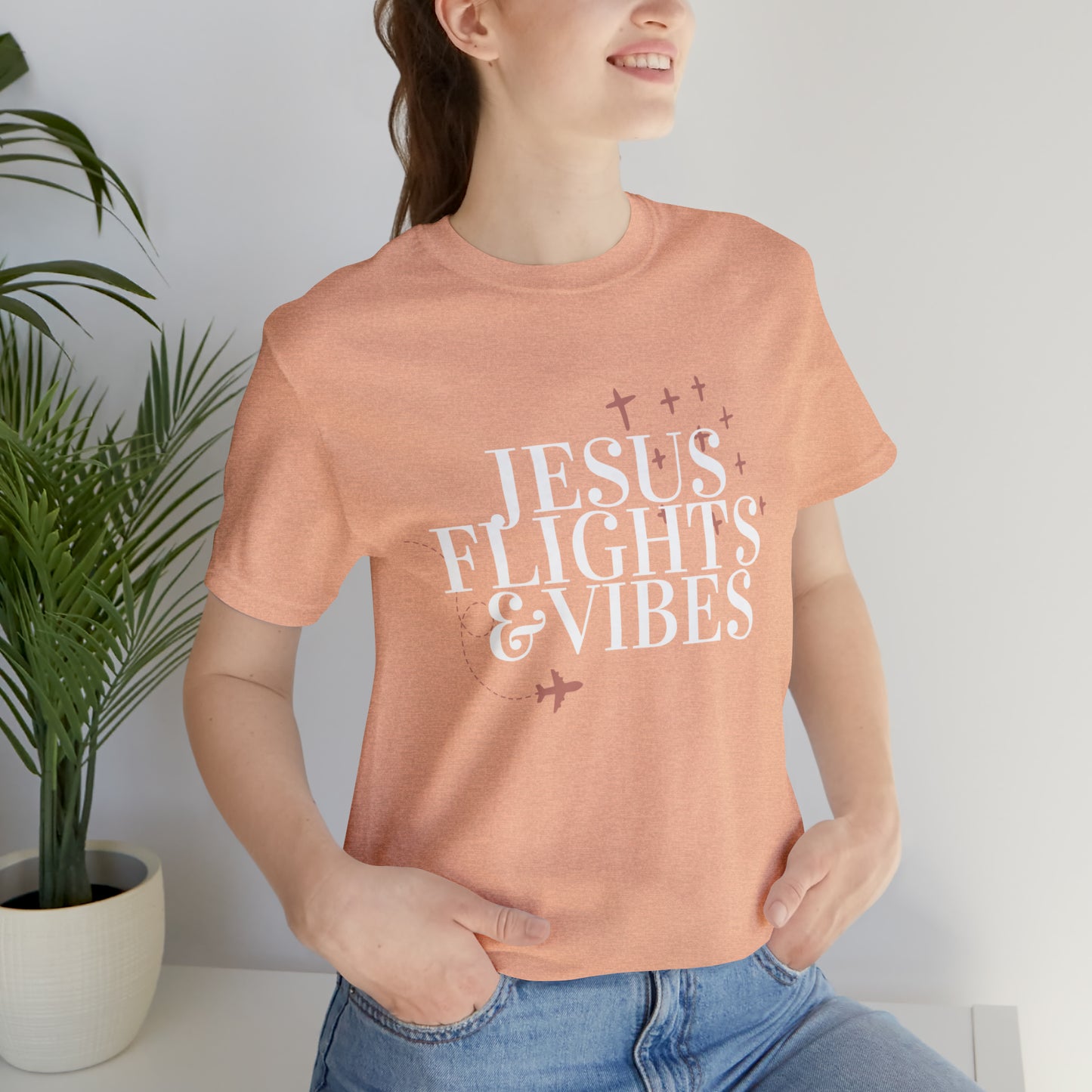 Jesus Flights & Vibes Tee (Style1)