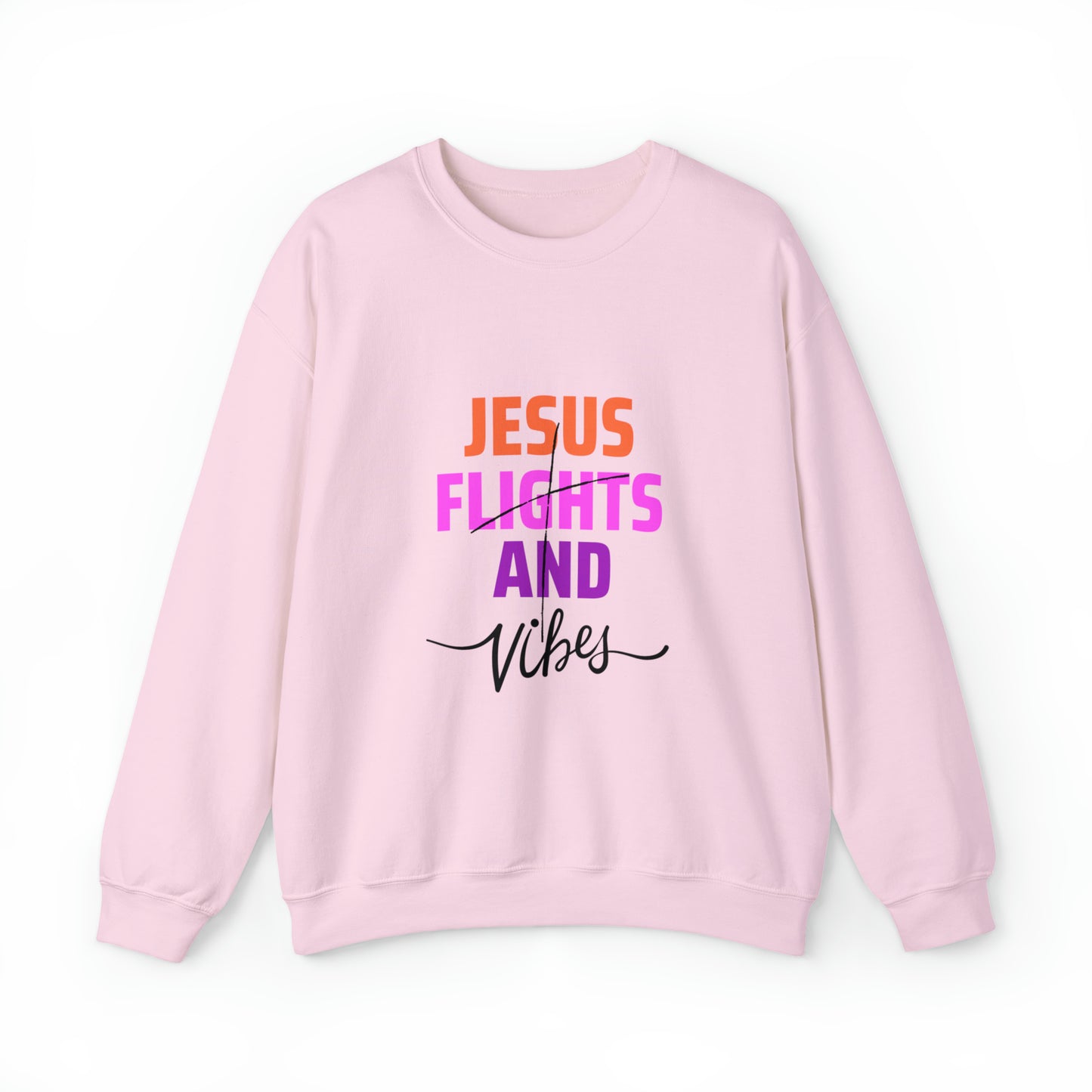 Jesus Flights and Vibes Sweatshirt (Stlye1)