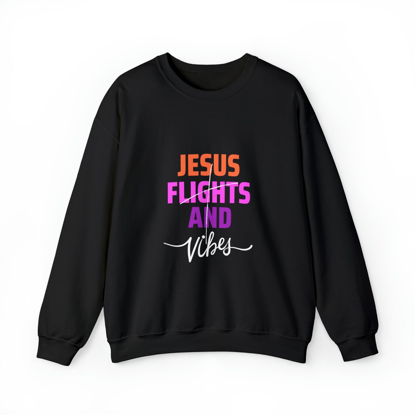 Jesus Flights and Vibes Sweatshirt (Style2)