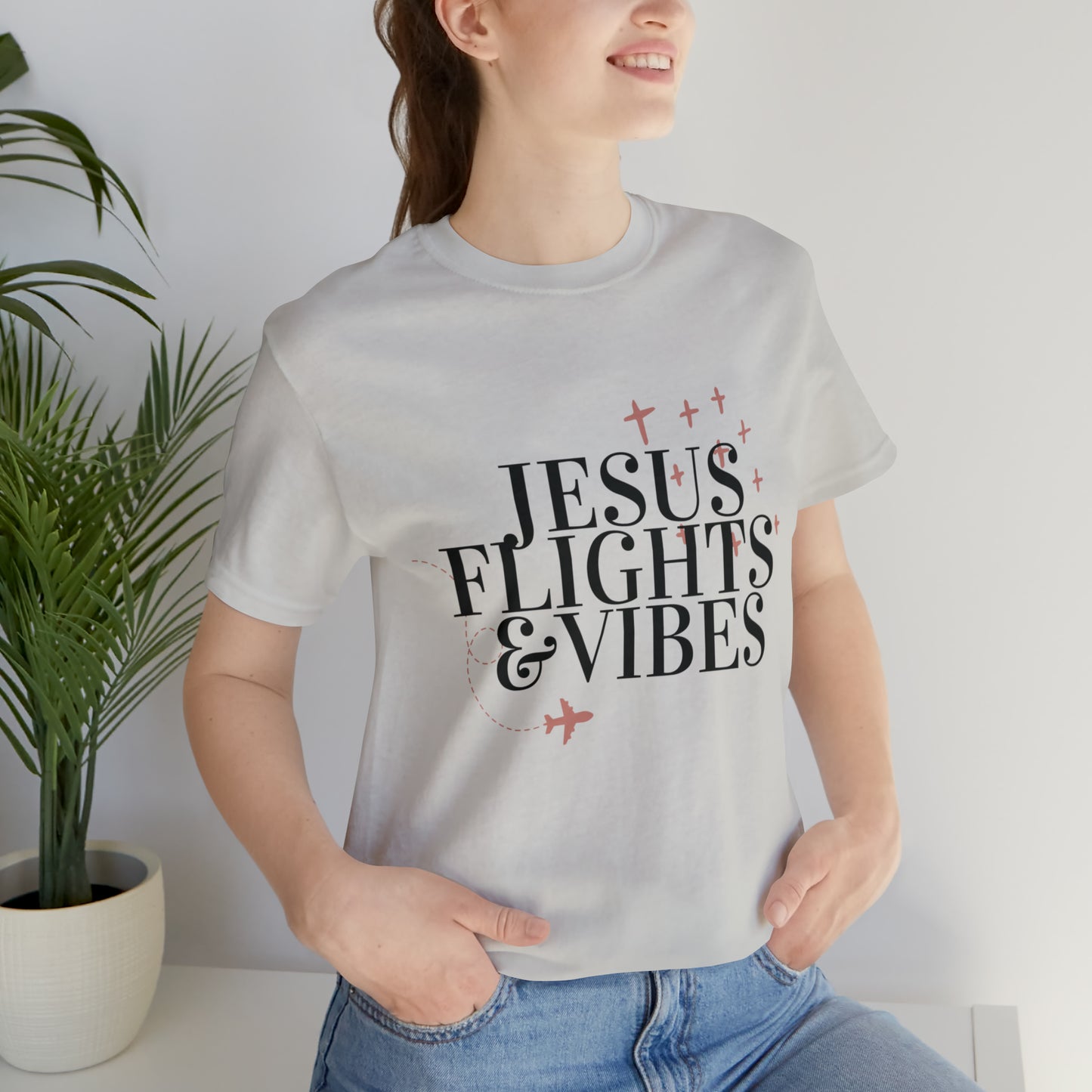 Jesus Flights & Vibes Tee (Style 2)