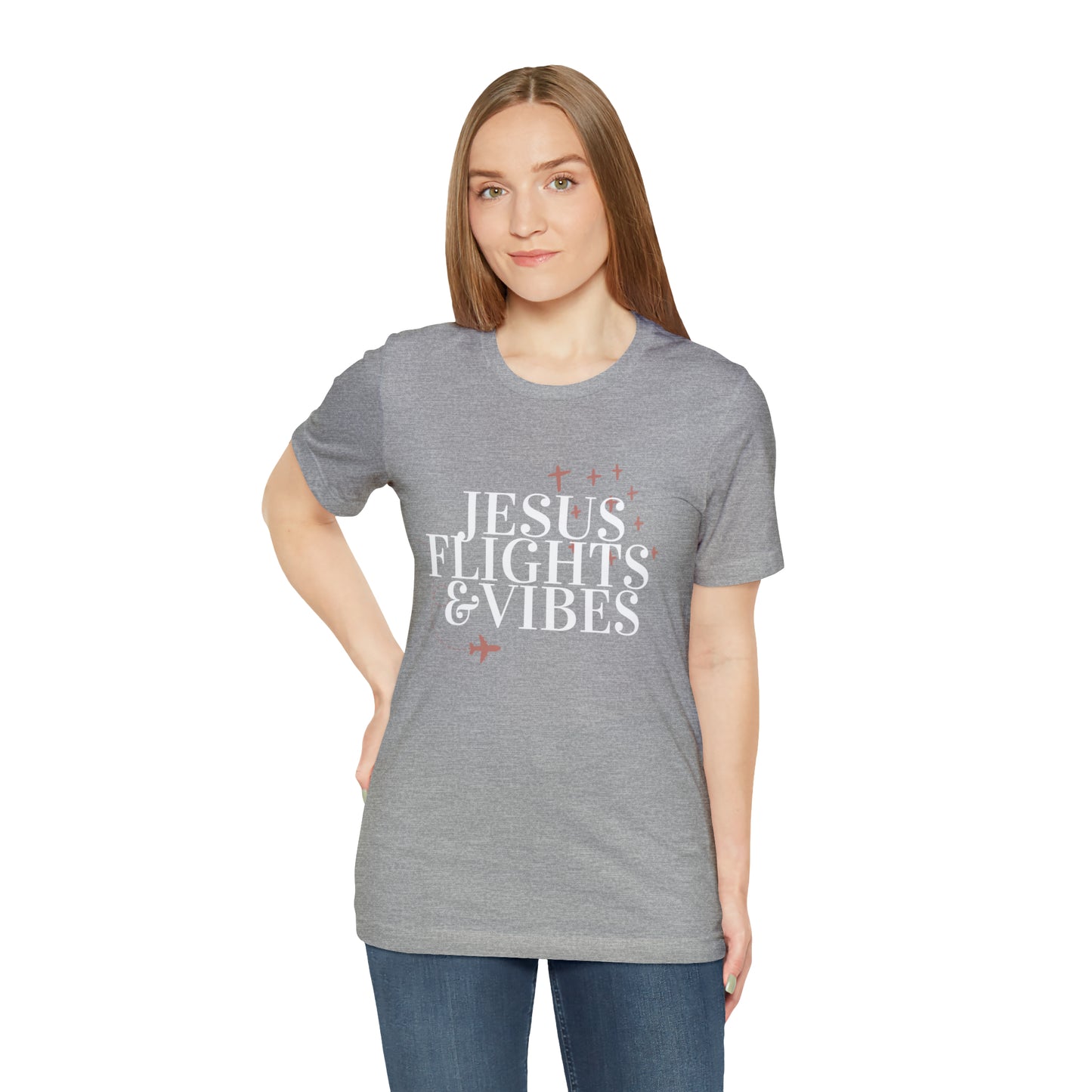 Jesus Flights & Vibes Tee (Style1)