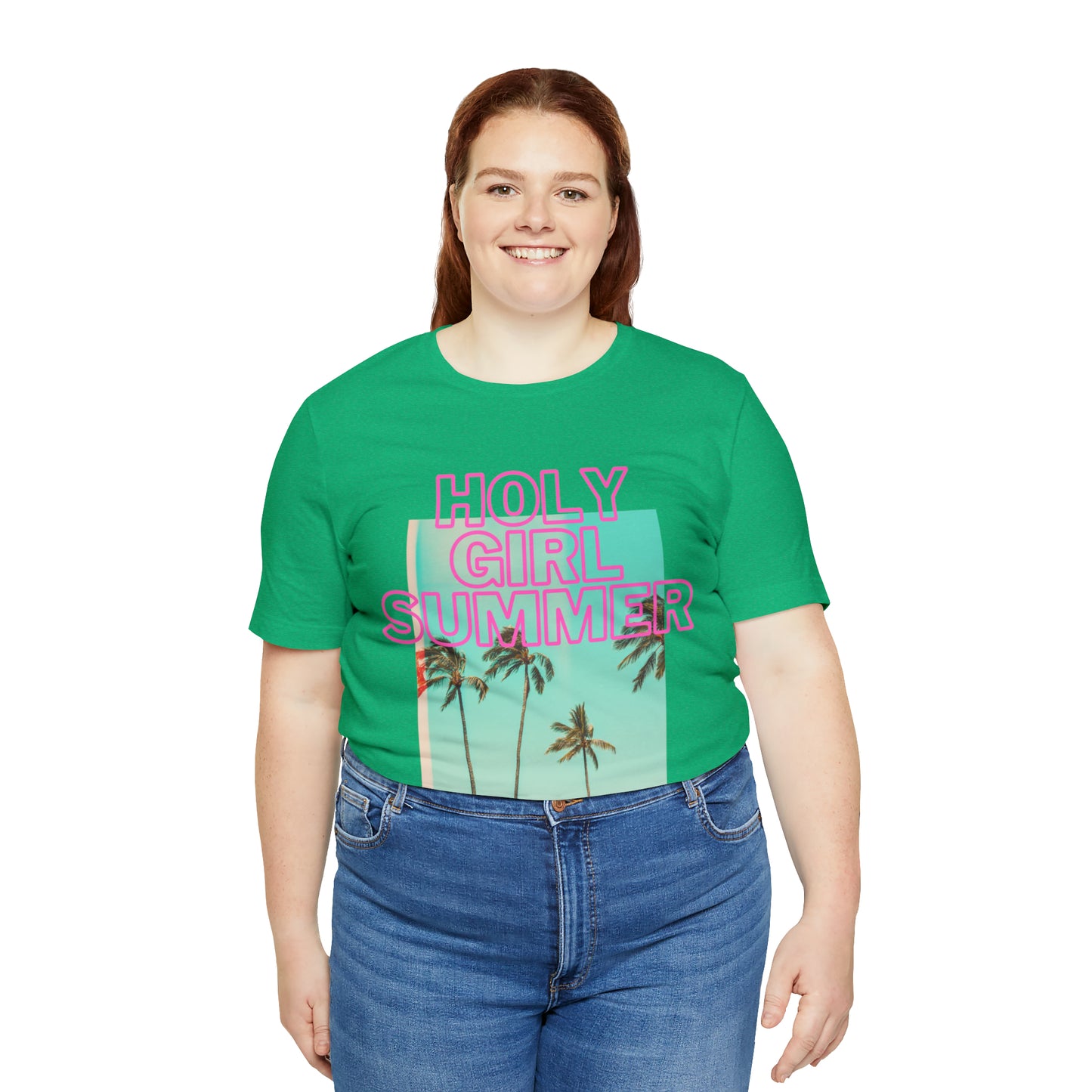 Holy Girl Summer Tee (Palm Trees)