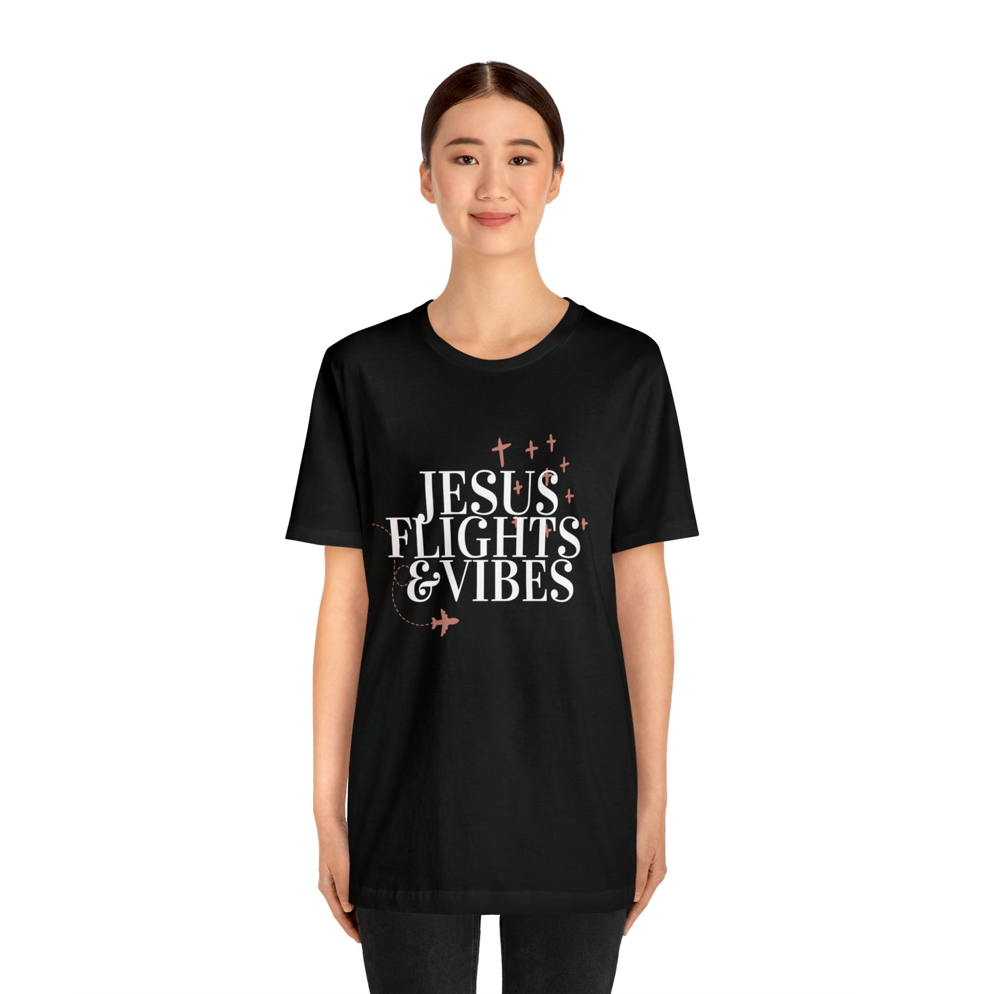 Jesus Flights & Vibes Tee (Style1)