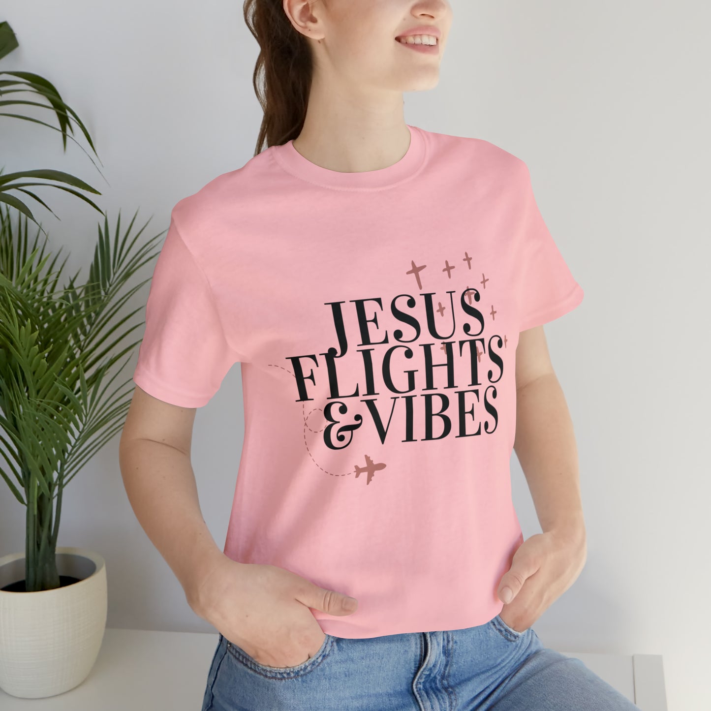 Jesus Flights & Vibes Tee (Style 2)