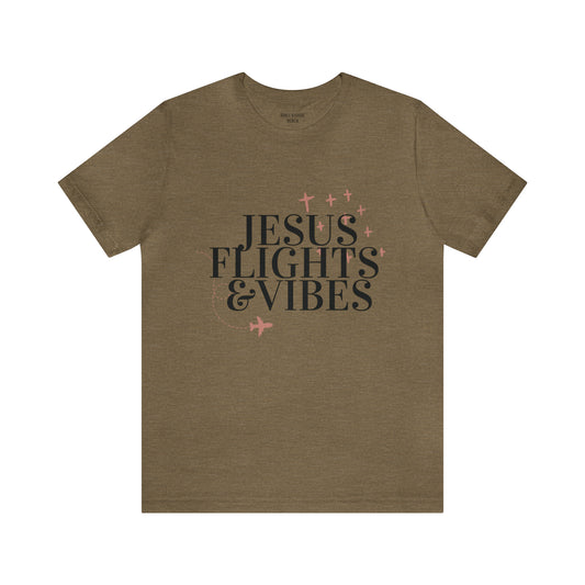 Jesus Flights & Vibes Tee (Style 2)