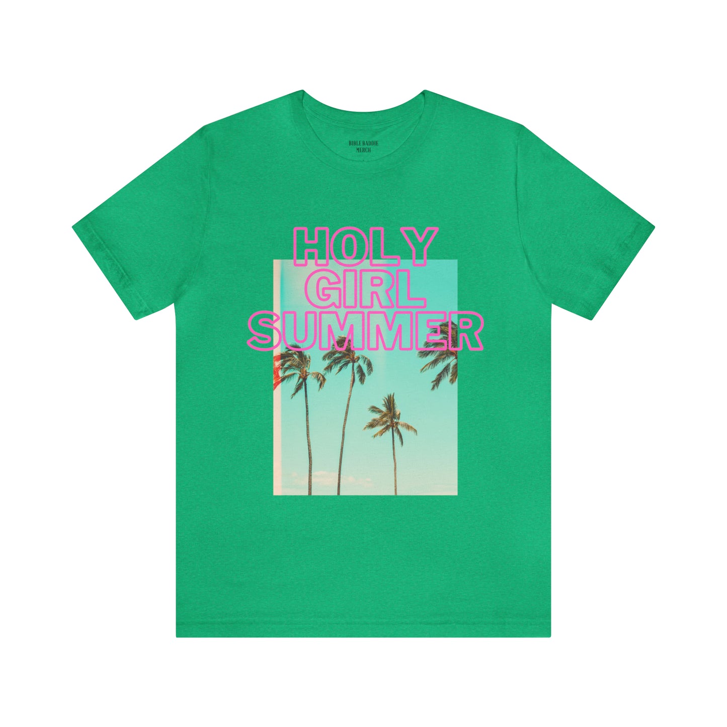 Holy Girl Summer Tee (Palm Trees)