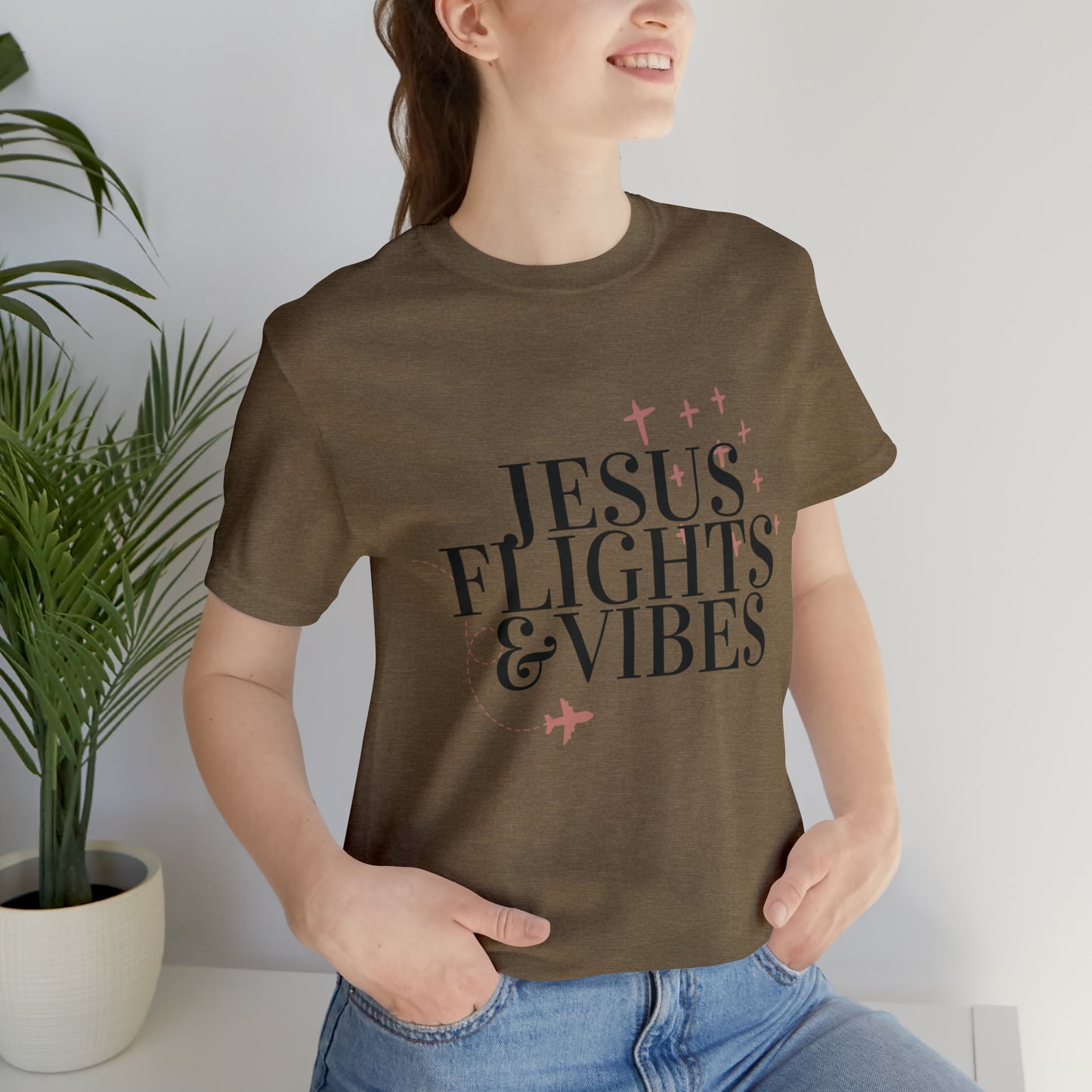 Jesus Flights & Vibes Tee (Style 2)