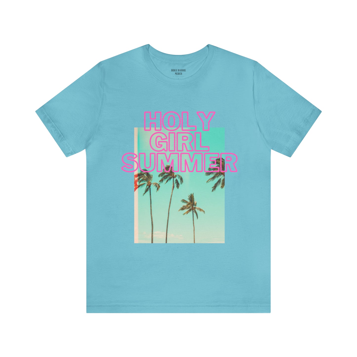 Holy Girl Summer Tee (Palm Trees)