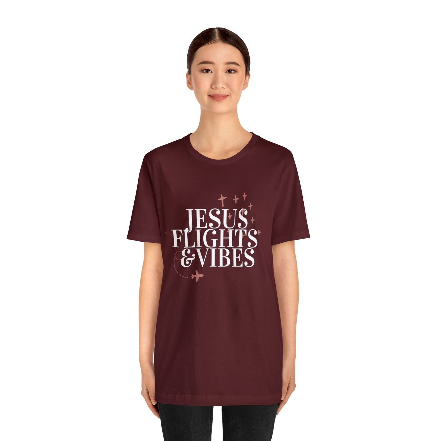 Jesus Flights & Vibes Tee (Style1)