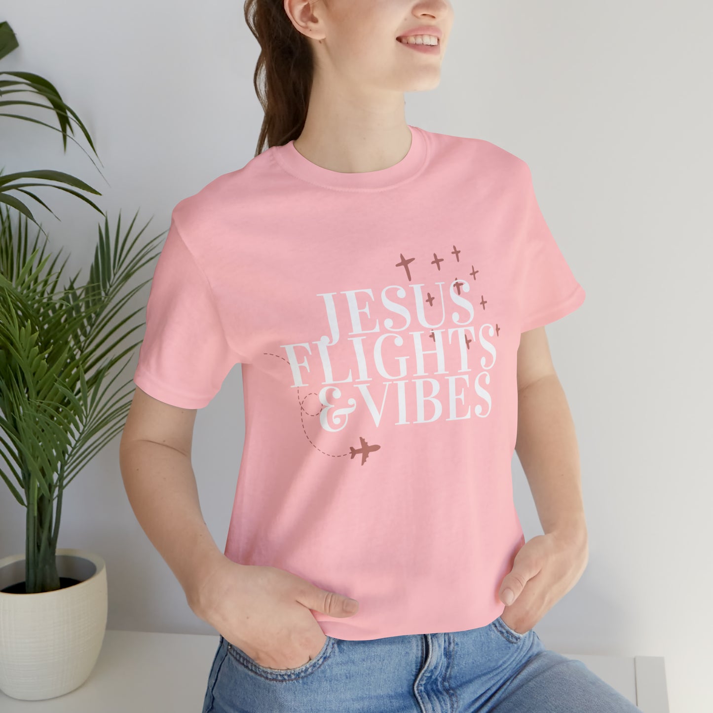 Jesus Flights & Vibes Tee (Style1)